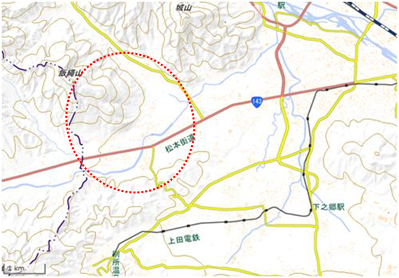 浦里地区 位置図