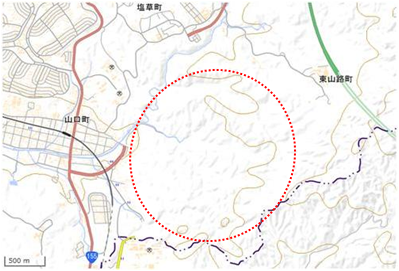 海上の森 位置図