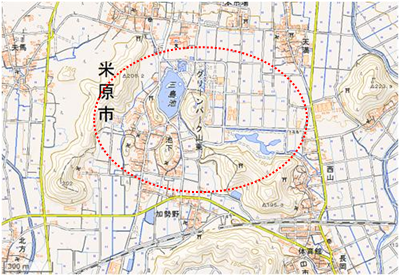 池下 位置図