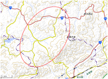 熊毛八代 位置図