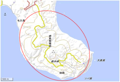 都井岬 位置図