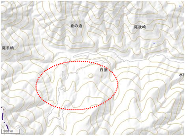 椎葉山 位置図