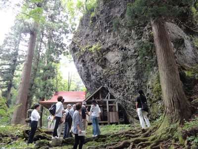 地域の里地里山の地形景観形成過程について考えを深めた