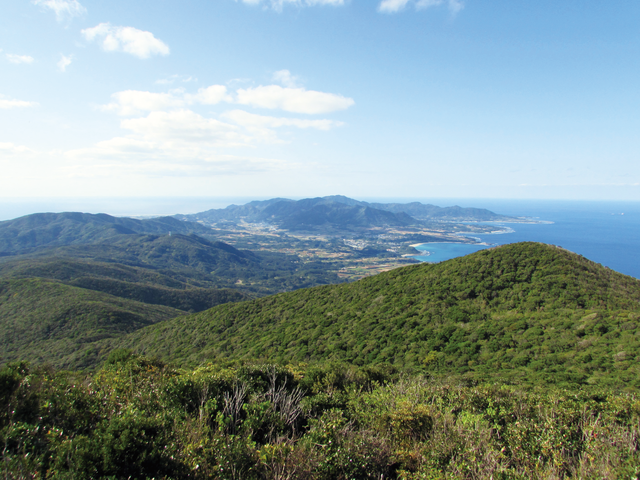 タイトル　井之川岳山頂からの眺望