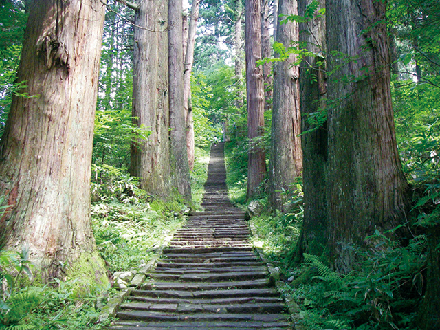 photo of Mt. Haguro (Dewa-jinja Shrine)