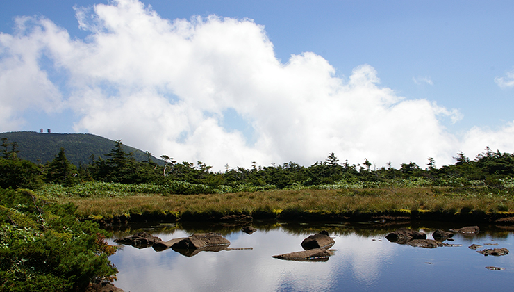 Mt. Higashi-Azuma trekking