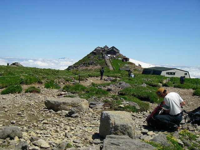 タイトル　月山山頂