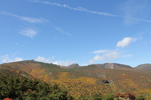 タイトル　安達太良山10月