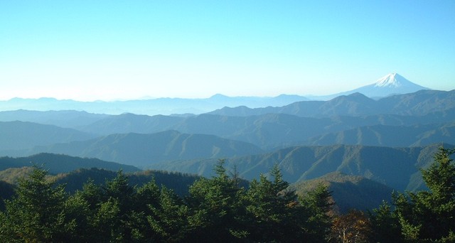 タイトル　雲取山からの展望