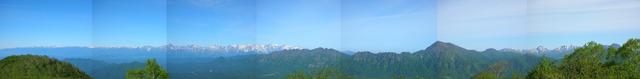 タイトル　後立山パノラマ