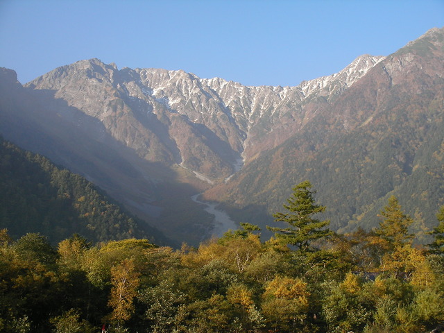 タイトル　黄昏穂高