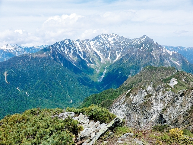 穂高岳の写真