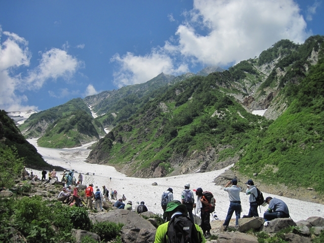 登山の写真