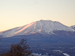嬬恋村からみた浅間山