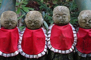Four Jizo(guardian deities)