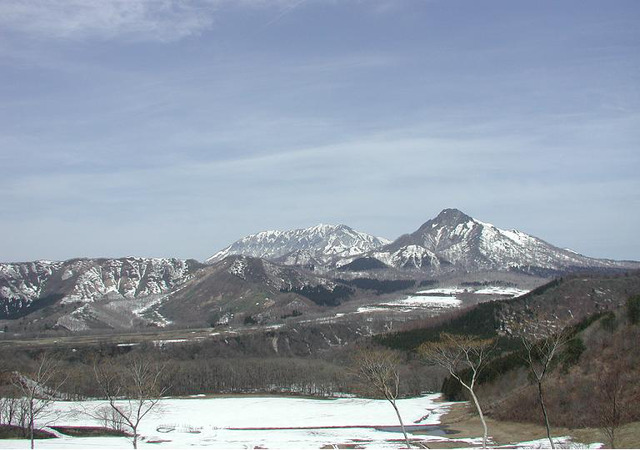 タイトル　大山南壁・烏ヶ山