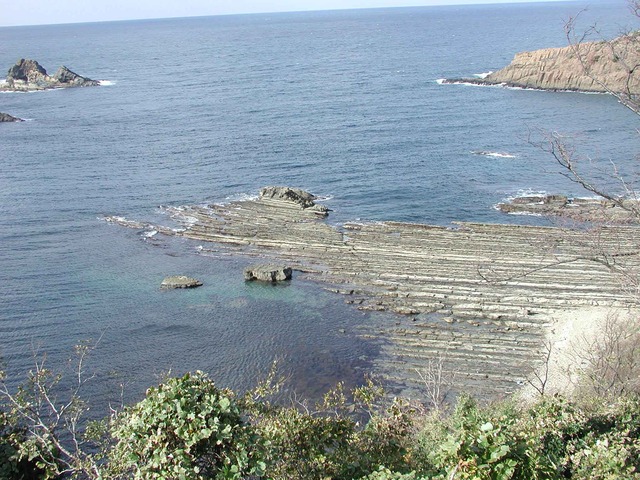 タイトル　大芦の洗濯岩