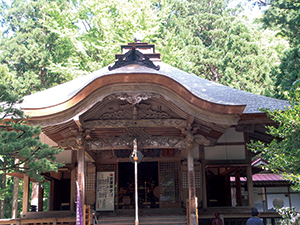 三徳山三佛寺本堂の写真