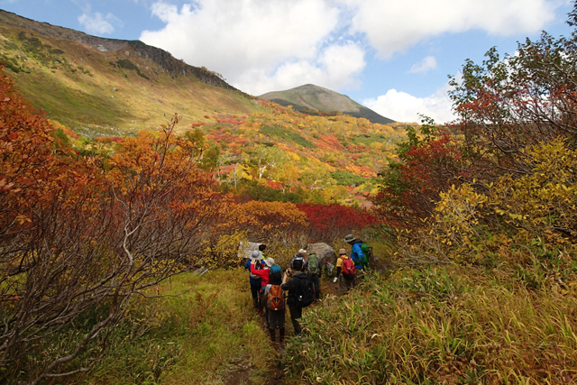 登山の写真