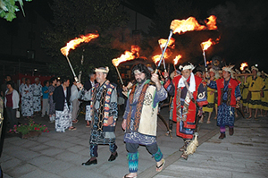 photo of Sounkyo Onsen Fire Festival 