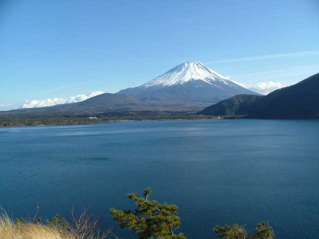 本栖湖の写真