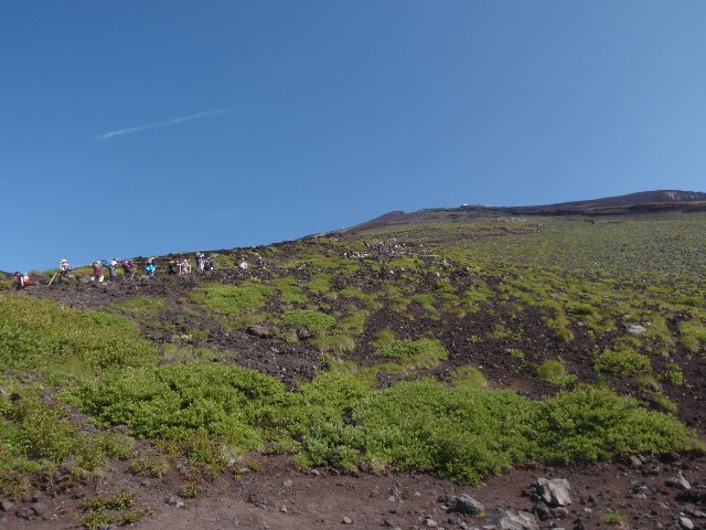 タイトル　富士宮口登山道