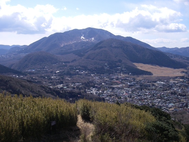 タイトル　金時山中腹から仙石原