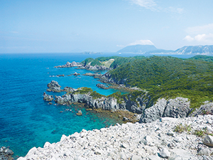 photo of View from the Kanbiki Observatory on Shikine-jima Island