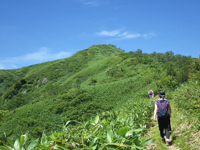 登山の写真