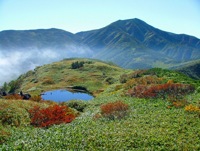 タイトル　天池四塚山