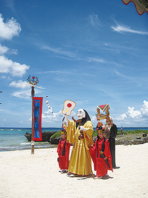 豊年祭（黒島）の写真