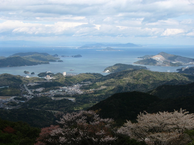 タイトル　朝熊山から鳥羽方面-2