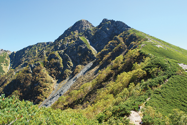 塩見岳の写真