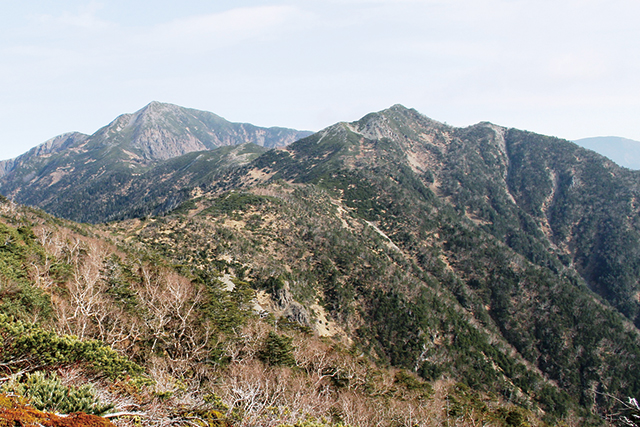 上河内岳・茶臼岳の写真