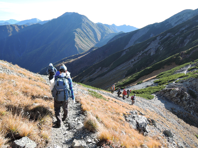 登山の写真