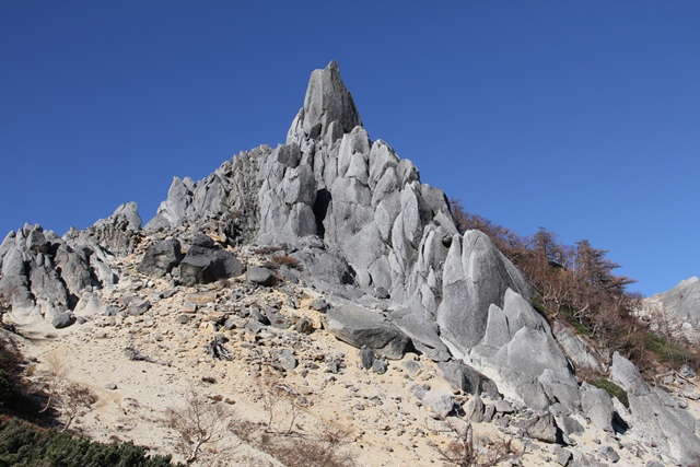 タイトル　地蔵ヶ岳　2,764ｍ