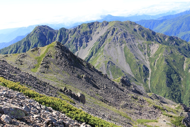 タイトル　農鳥岳　3,026ｍ