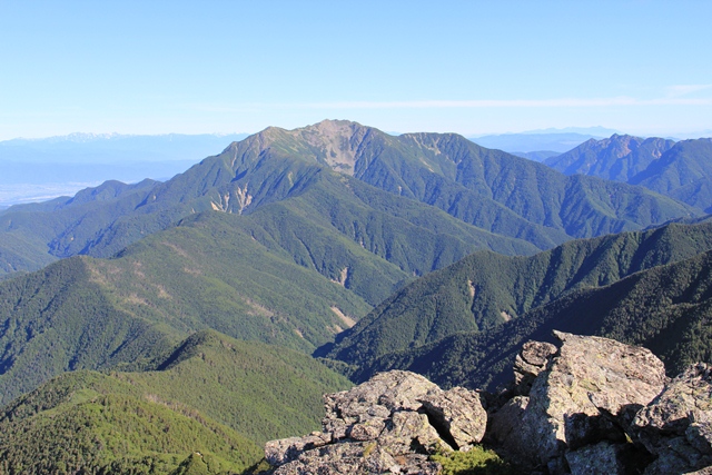 タイトル　仙丈ヶ岳　3,033ｍ