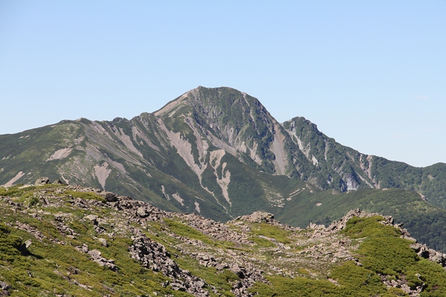 タイトル　塩見岳　3,046ｍ