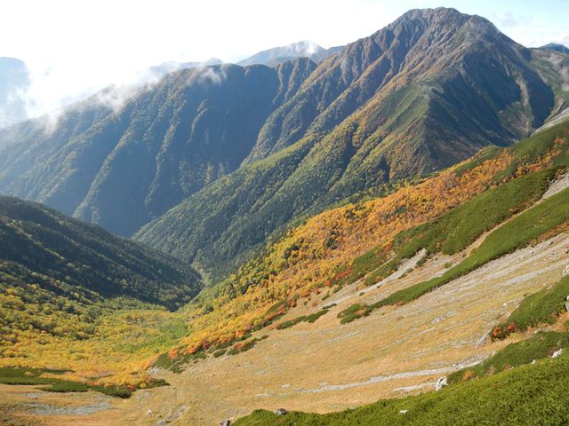 タイトル　赤石岳　3,121ｍ