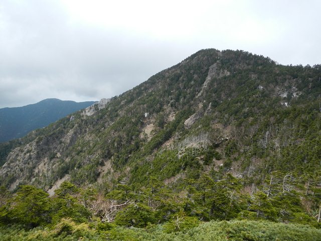 タイトル　光岳　2,592ｍ