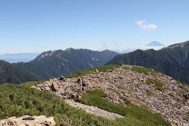 タイトル　高山帯（森林限界）