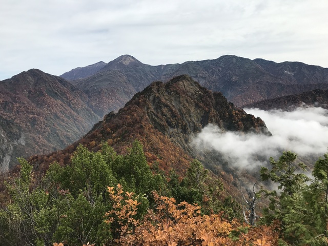 タイトル　鋸岳