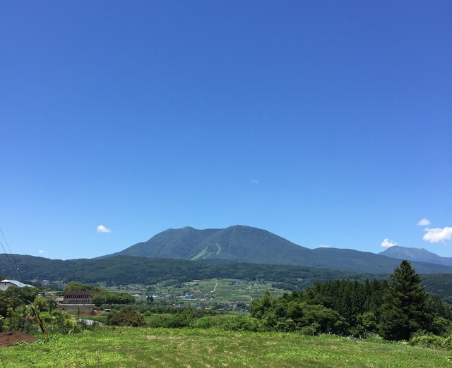 タイトル　飯綱山 夏