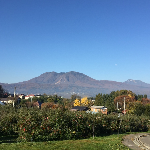 タイトル　飯綱山 秋