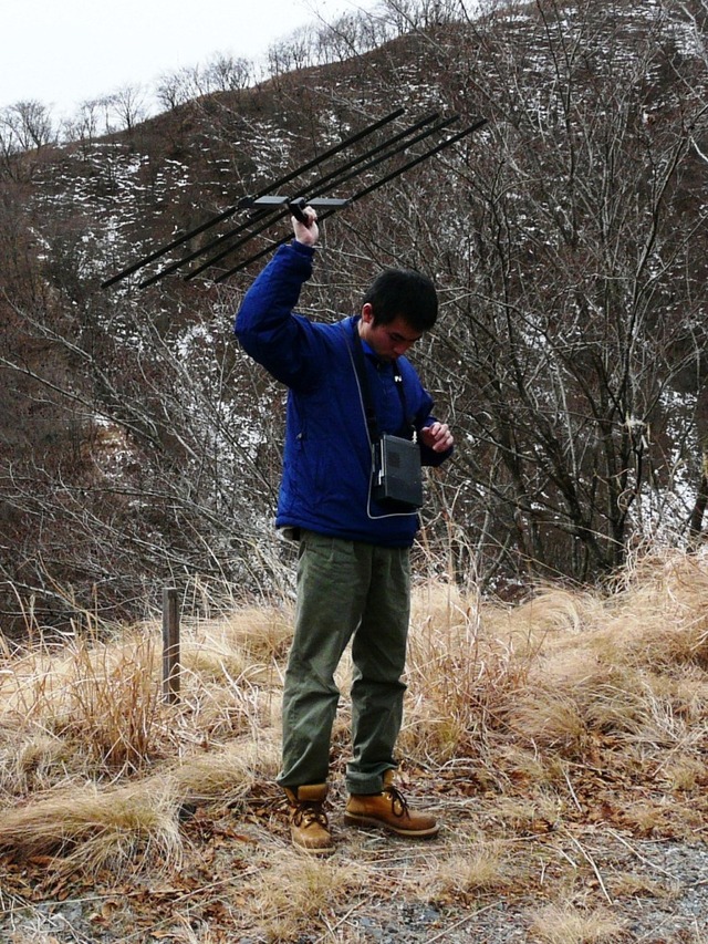 タイトル　シカのテレメトリー調査