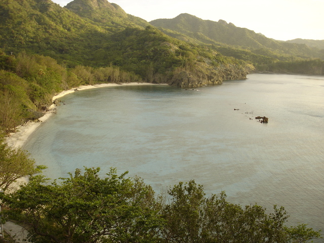 タイトル　父島境浦