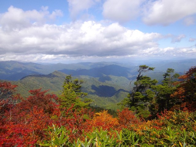 タイトル　帝釈山山頂より