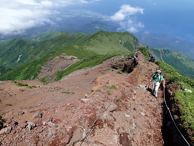 利尻山の写真