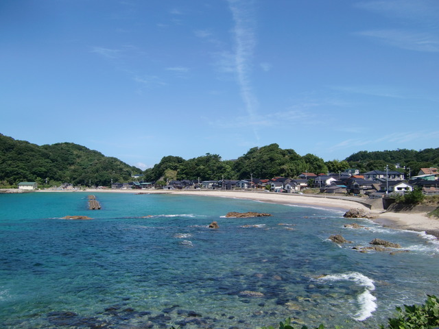 タイトル　切浜海水浴場